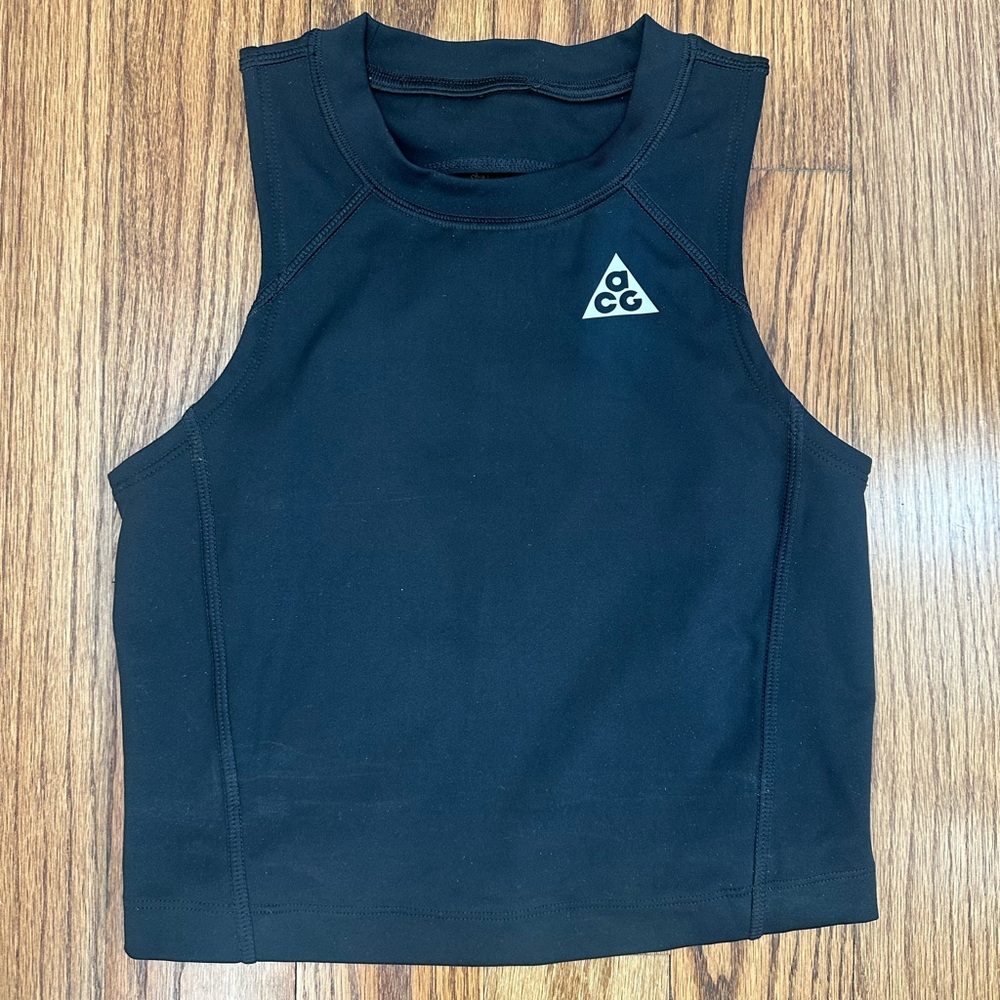 Nike ACG crop black tank top
